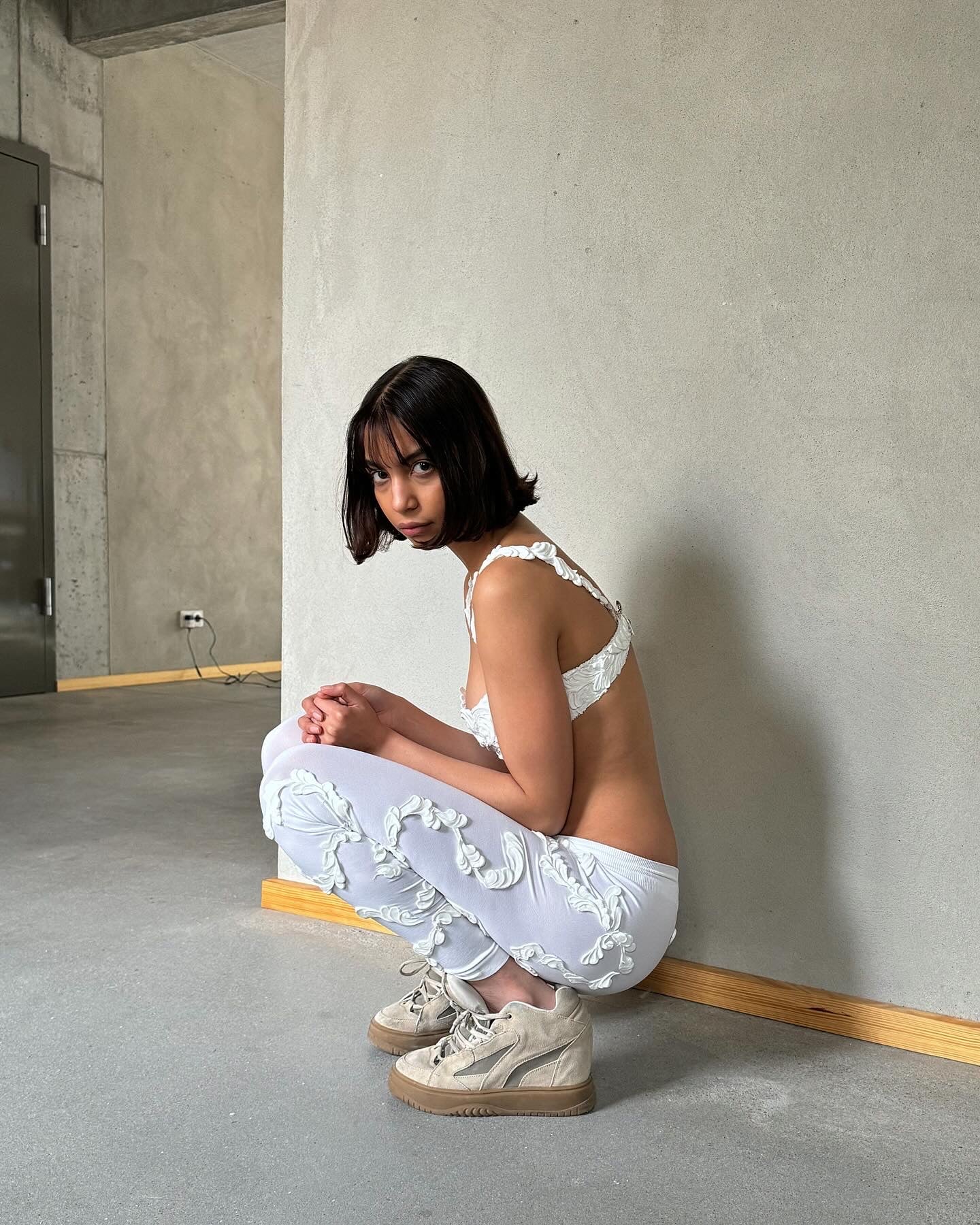Rubber Stucco Leggings